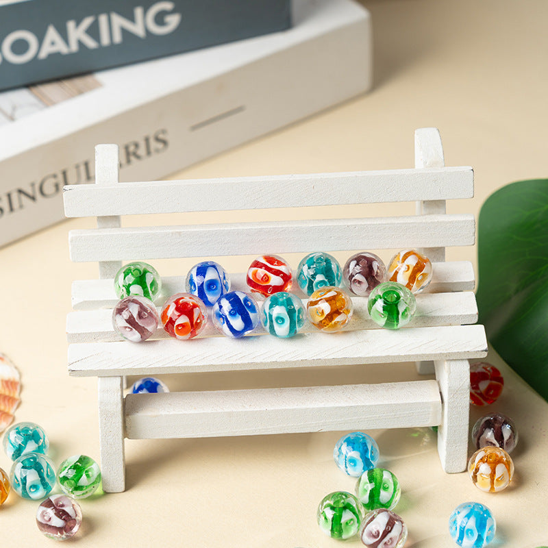 Bubble & Jellyfish Glass Focal Beads