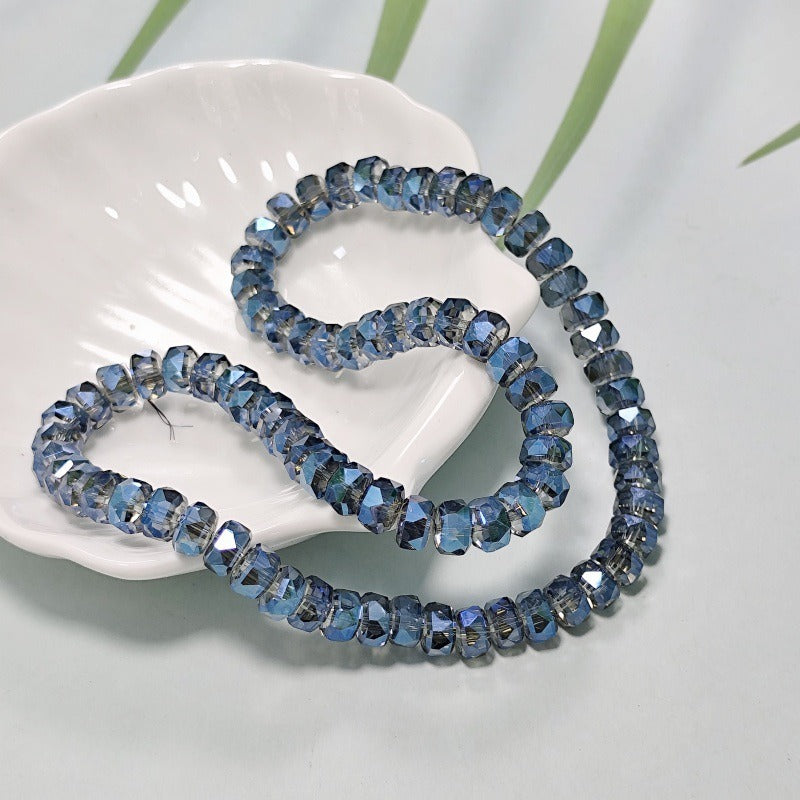 Faceted Crystal Rondelle Beads