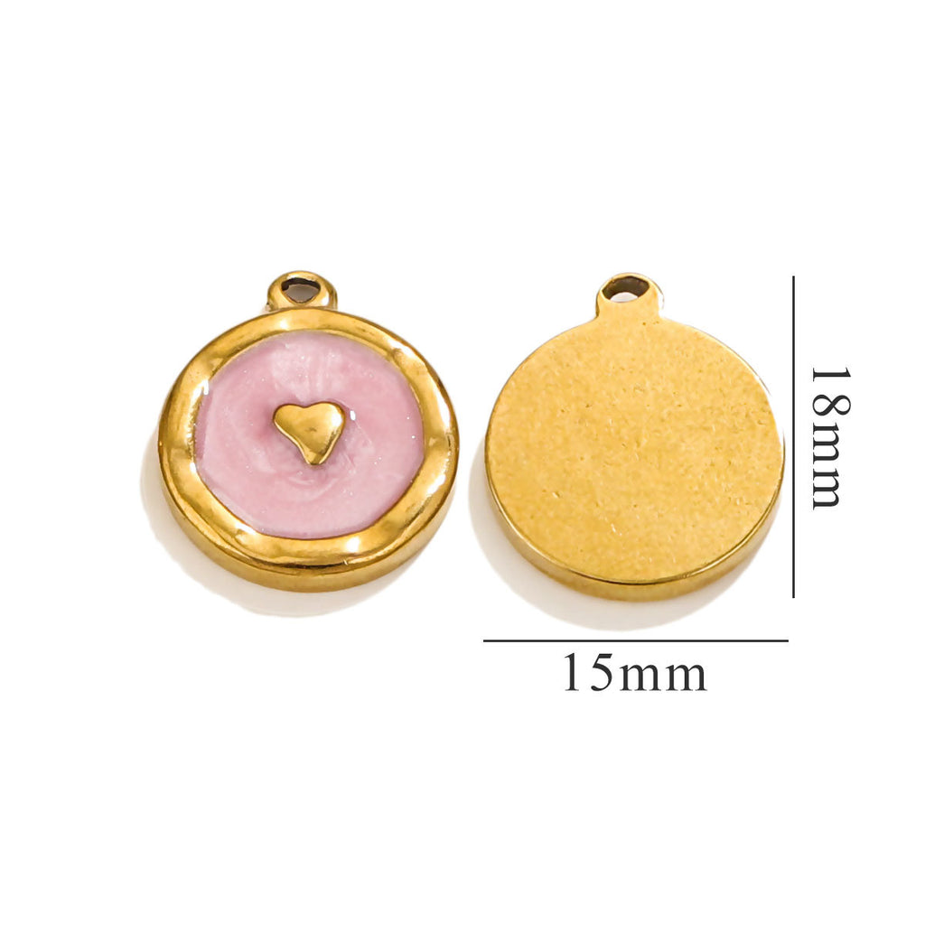 Puffy Heart Charms