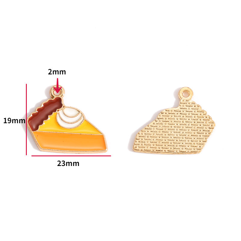 Thanksgiving Turkey Alloy Charms – Colorful Fall Holiday Enamel-Style Pendants for DIY Bracelets, Keychains & Jewelry Making