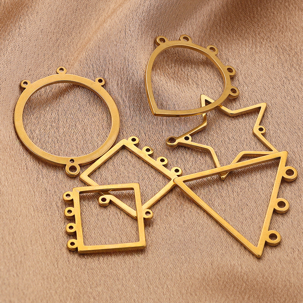 Geometric Earring Connectors