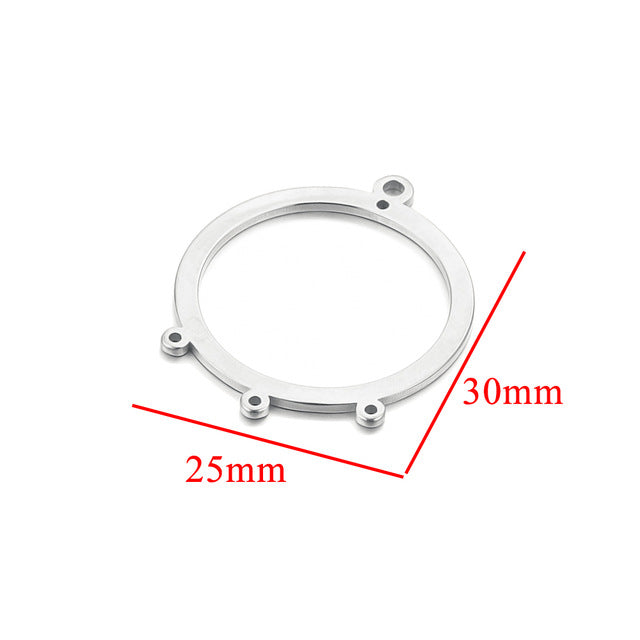 Geometric Earring Connectors