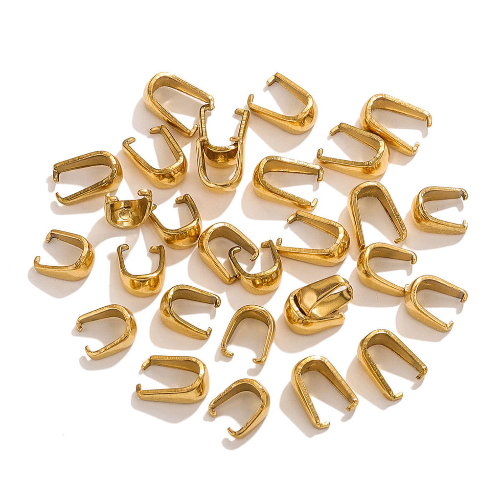 Thickened Stainless Steel Smooth Pinch Bails