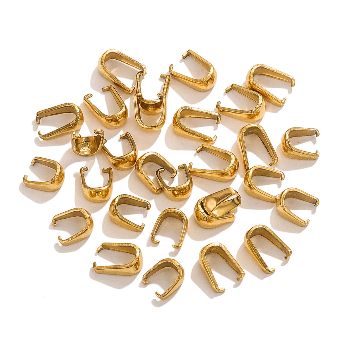 Thickened Stainless Steel Smooth Pinch Bails