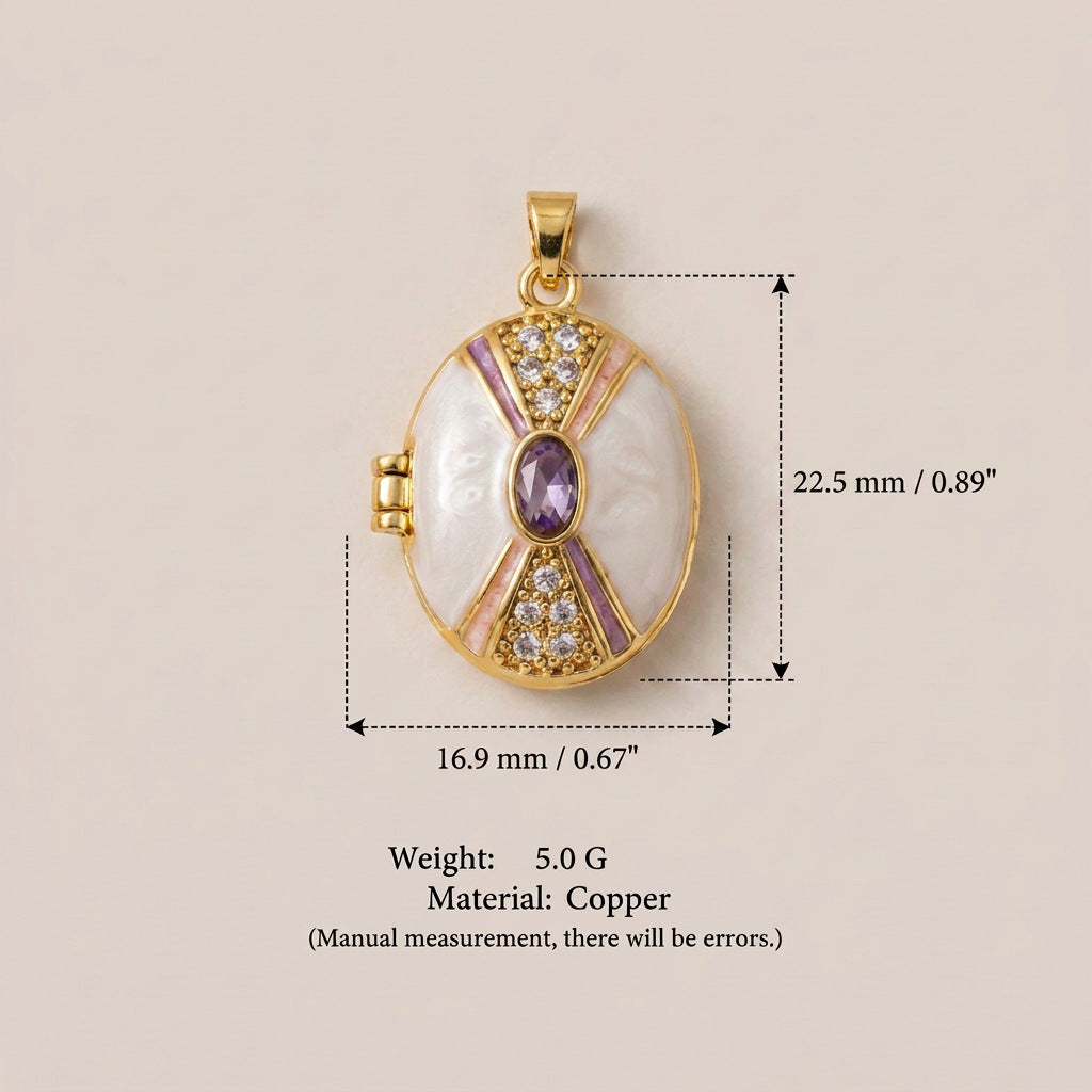 Pocket Watch & Heart Charms