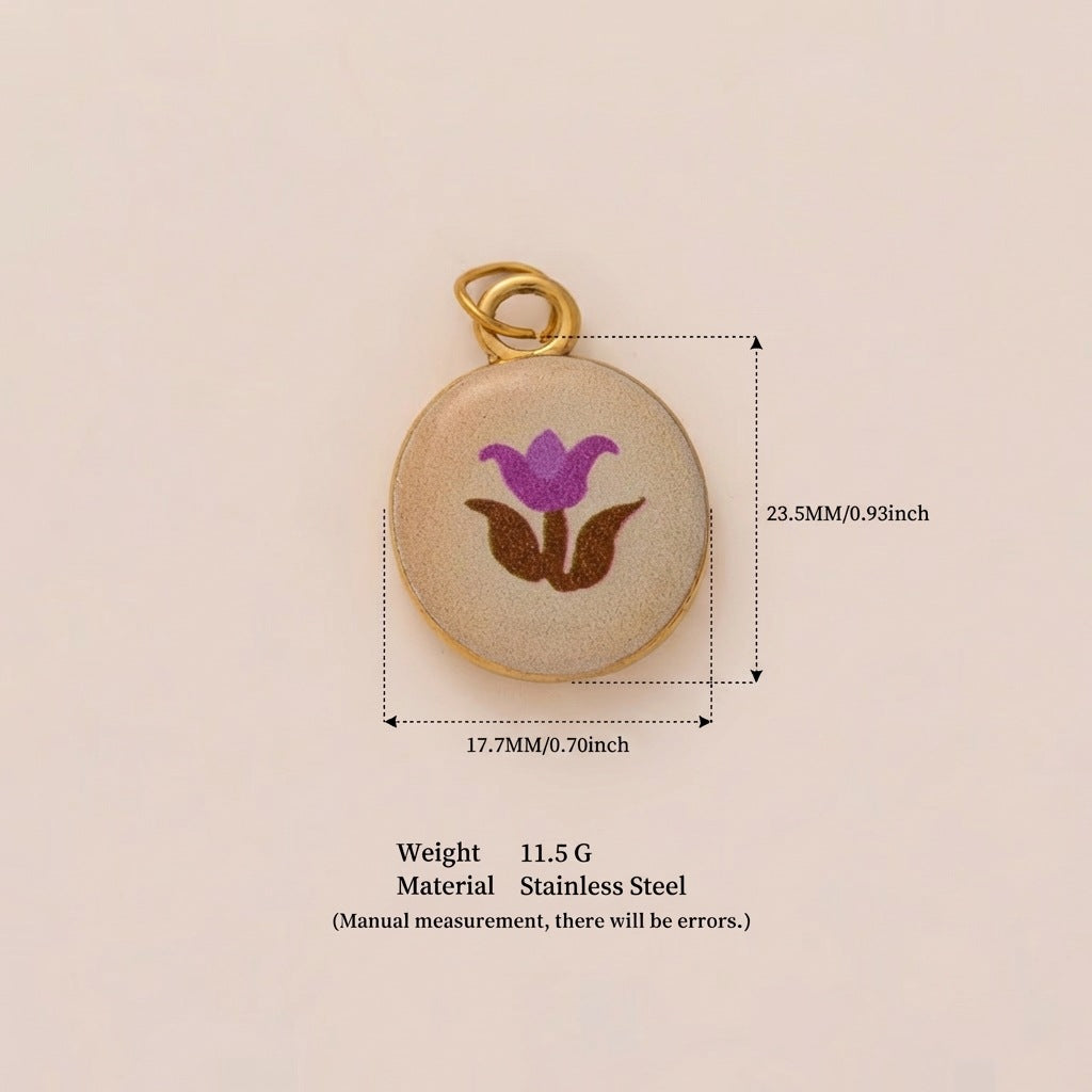Floral House Charms