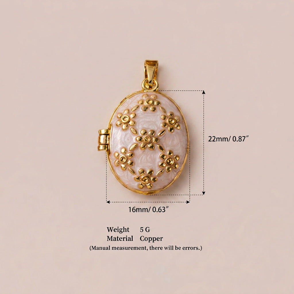 Pocket Watch & Heart Charms