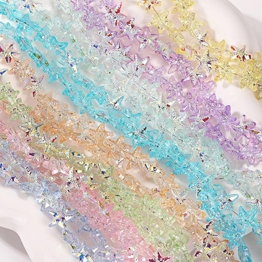 Irregular Smooth Glass Beads