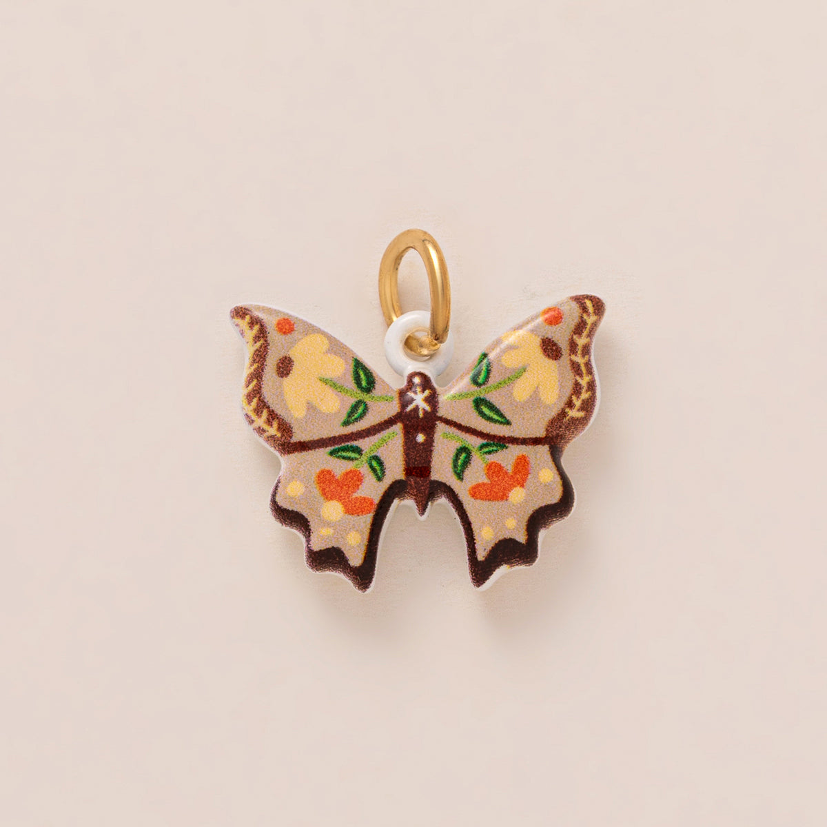 Butterfly, Moon & Heart Charms