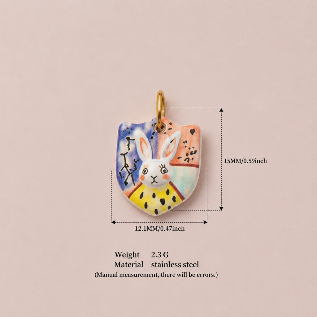 Printed Animal Charms