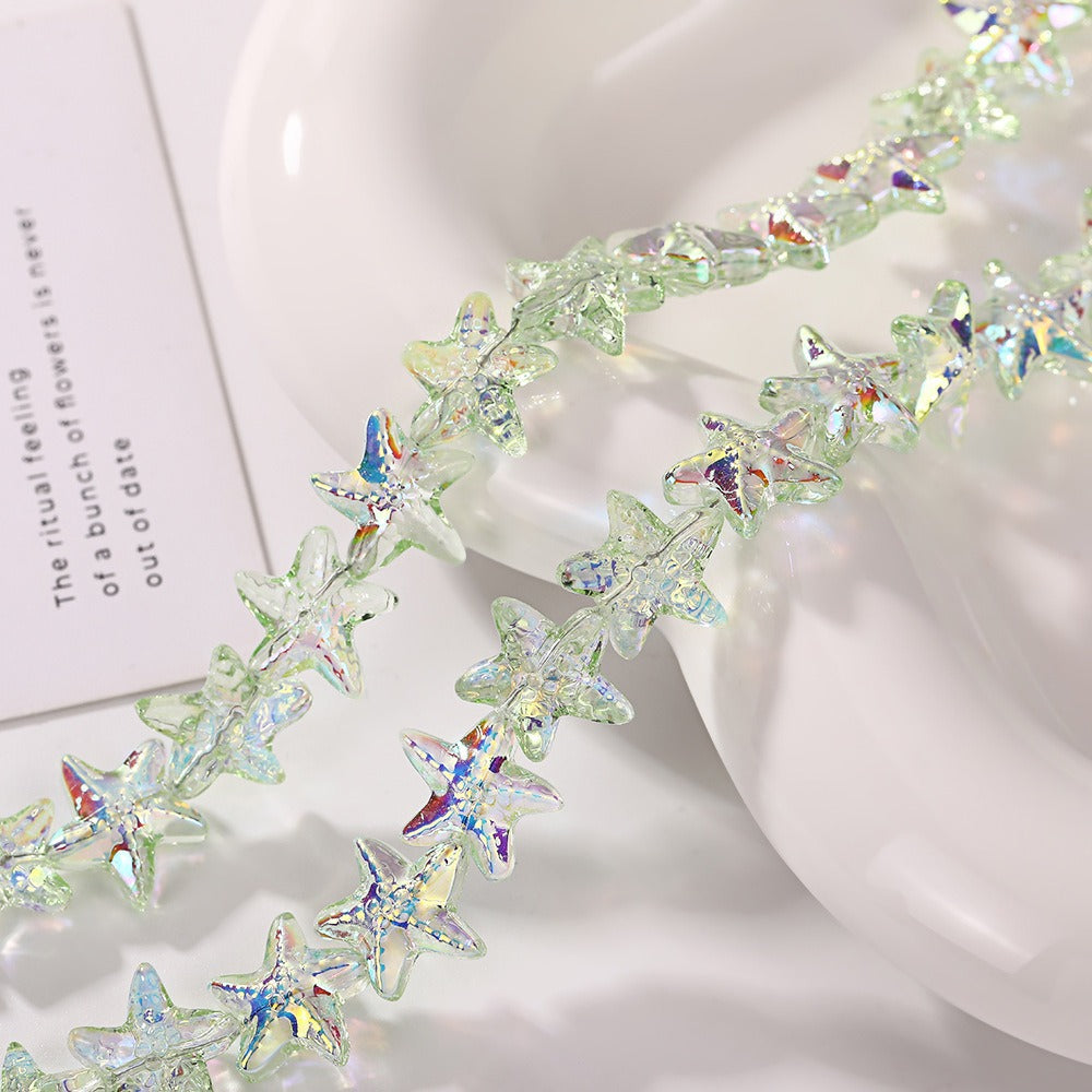 Irregular Smooth Glass Beads