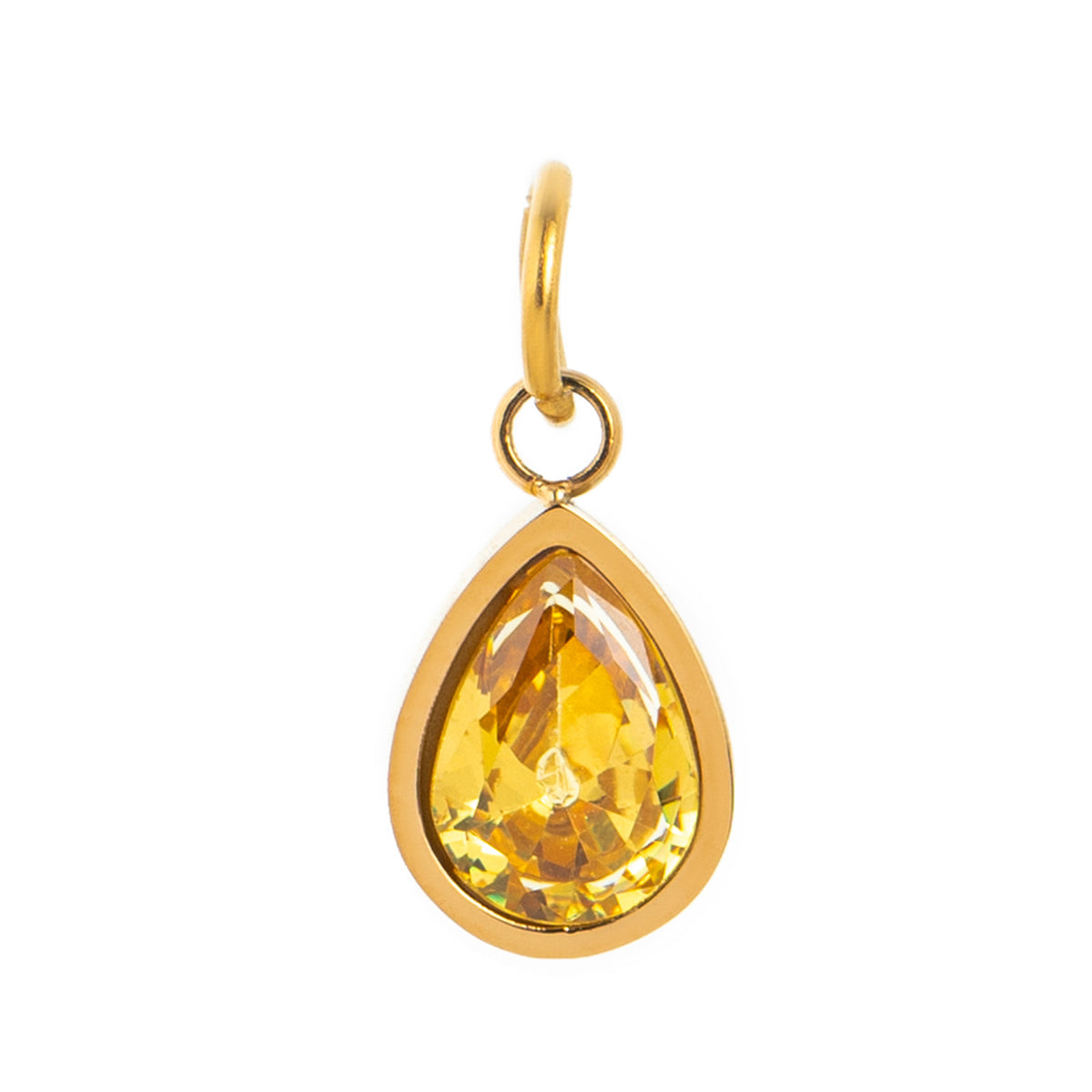 Heart Birthstone Charms