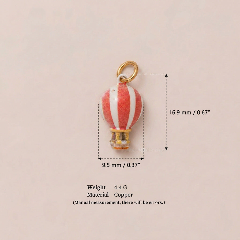 18K Gold-Plated Cute Cartoon Pendant Charms