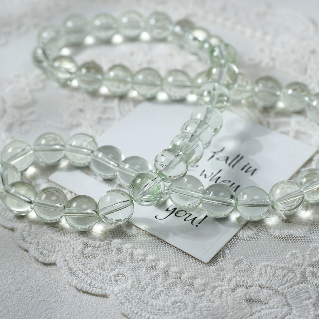 Crystal Glass Round Beads