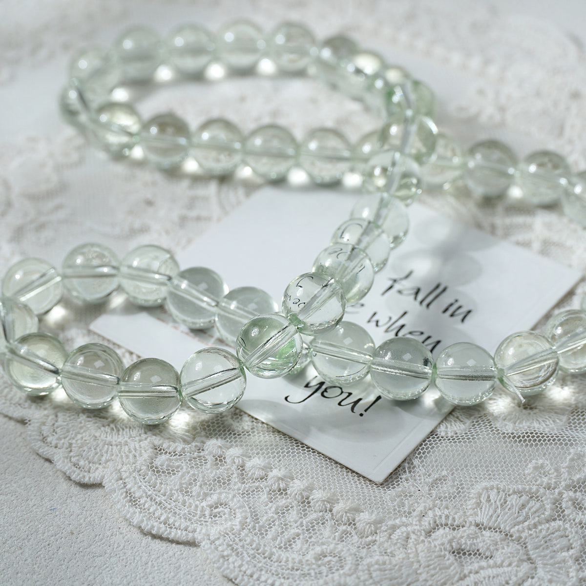 Crystal Glass Round Beads