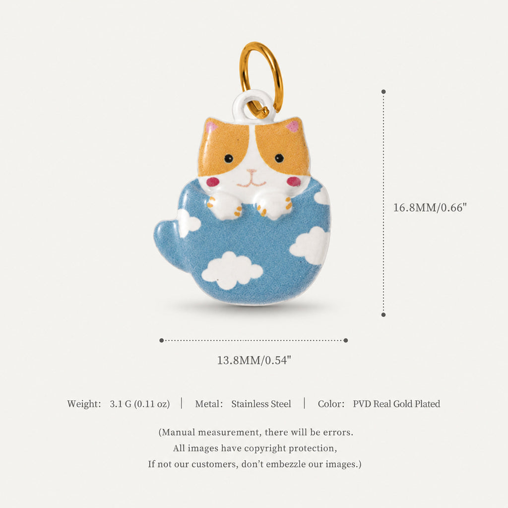 Printed Animal Charms