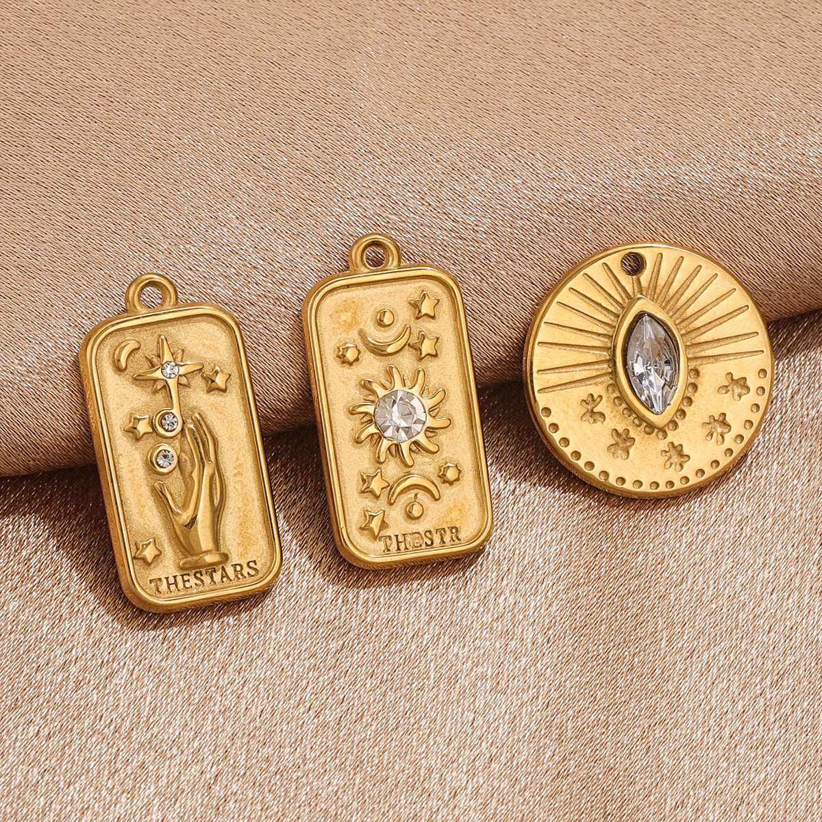 Star Sun Pendant Charms