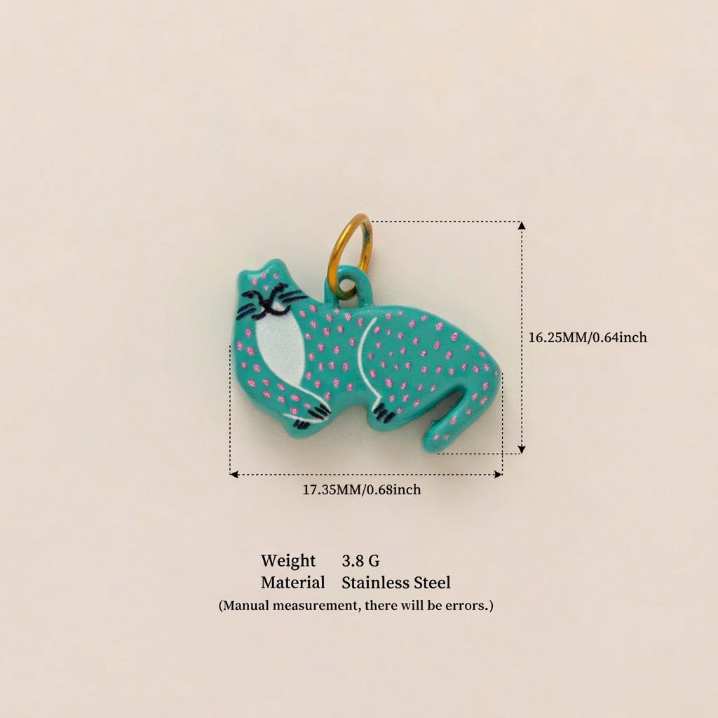 Bird & Flower Pendant Charms