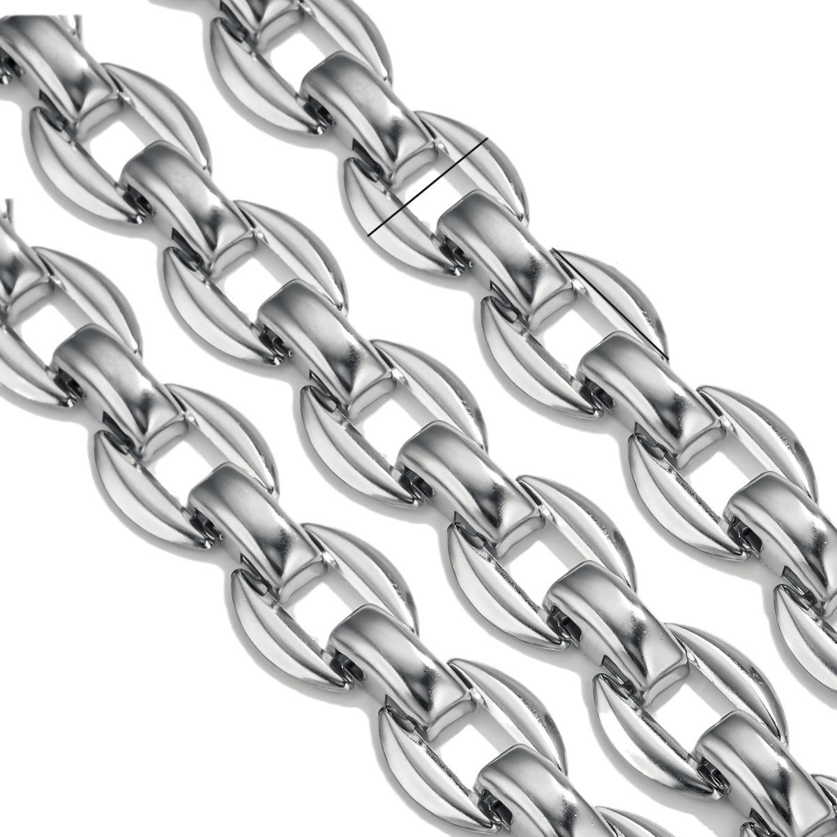 Stainless Steel Jewelry and Bag Chain by the Meter