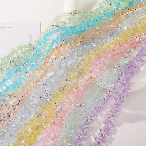 Irregular Smooth Glass Beads