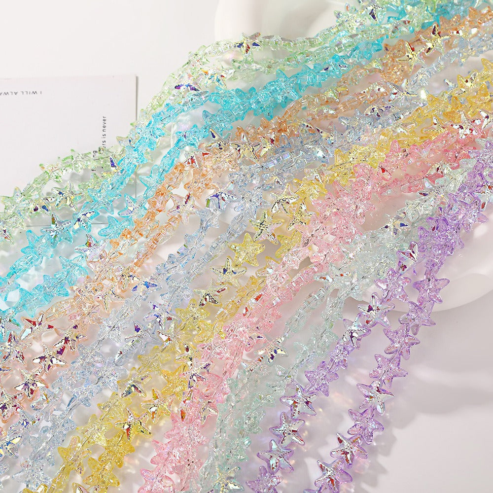 Irregular Smooth Glass Beads
