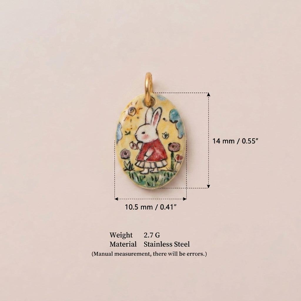 Printed Animal Charms