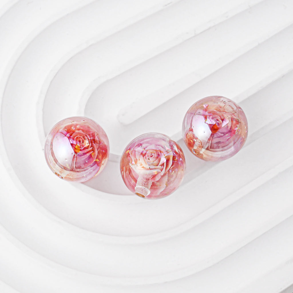 Luminous Day & Night Round Beads