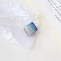 Colorful Gradient Acrylic Square Beads