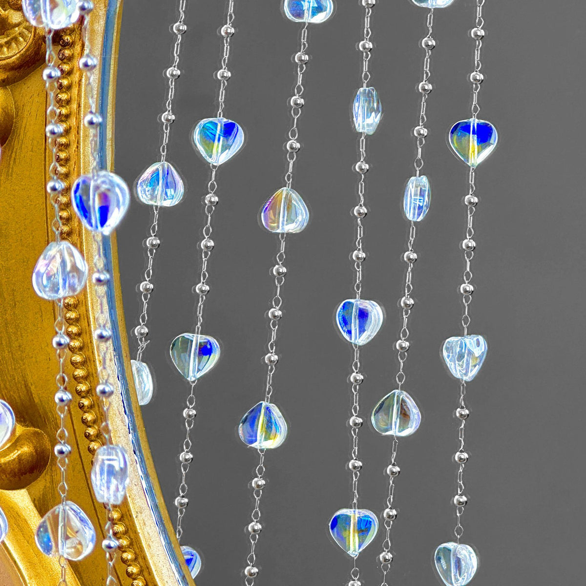 Glazed Heart Chain – 18 Meters
