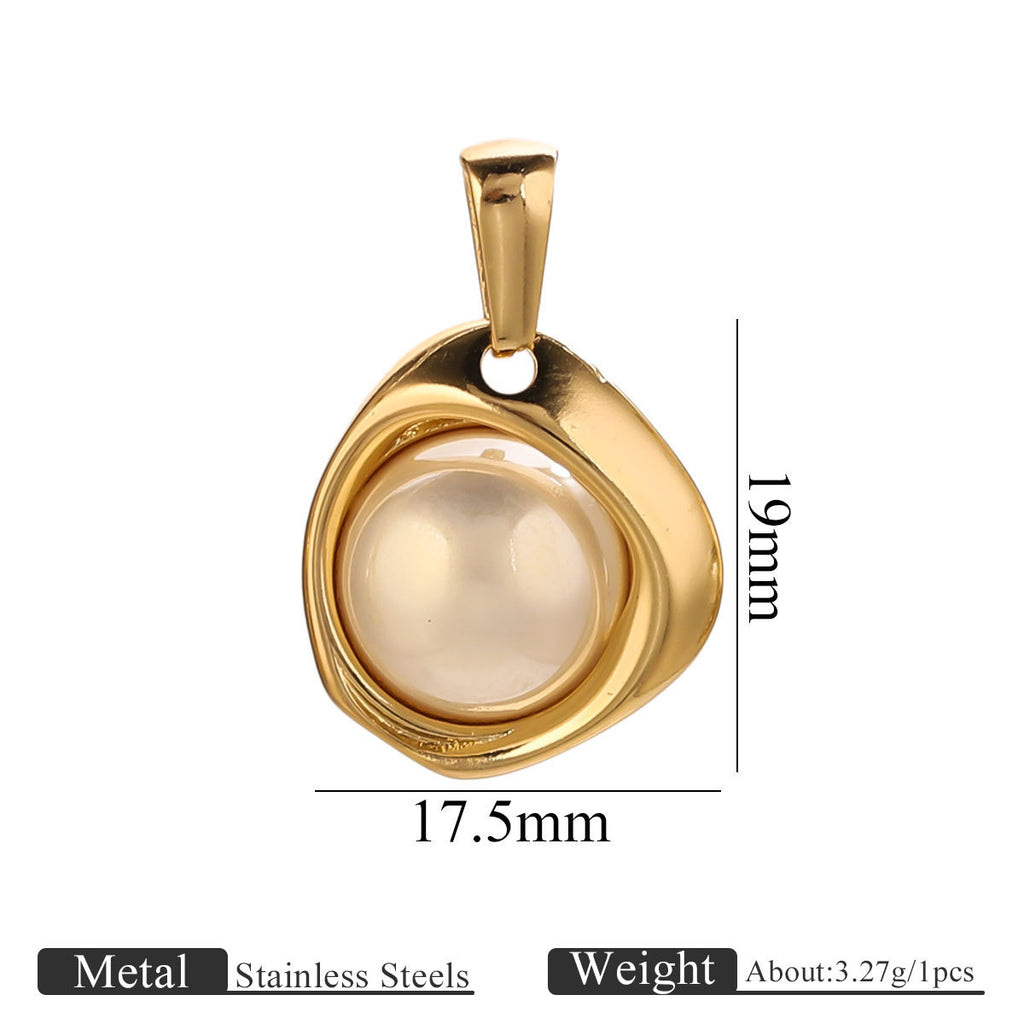 Faux Pearl Charms