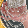 Heart Rhinestone Decorative Chain – 10 Meters