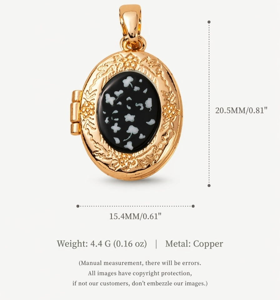 Pocket Watch & Heart Charms