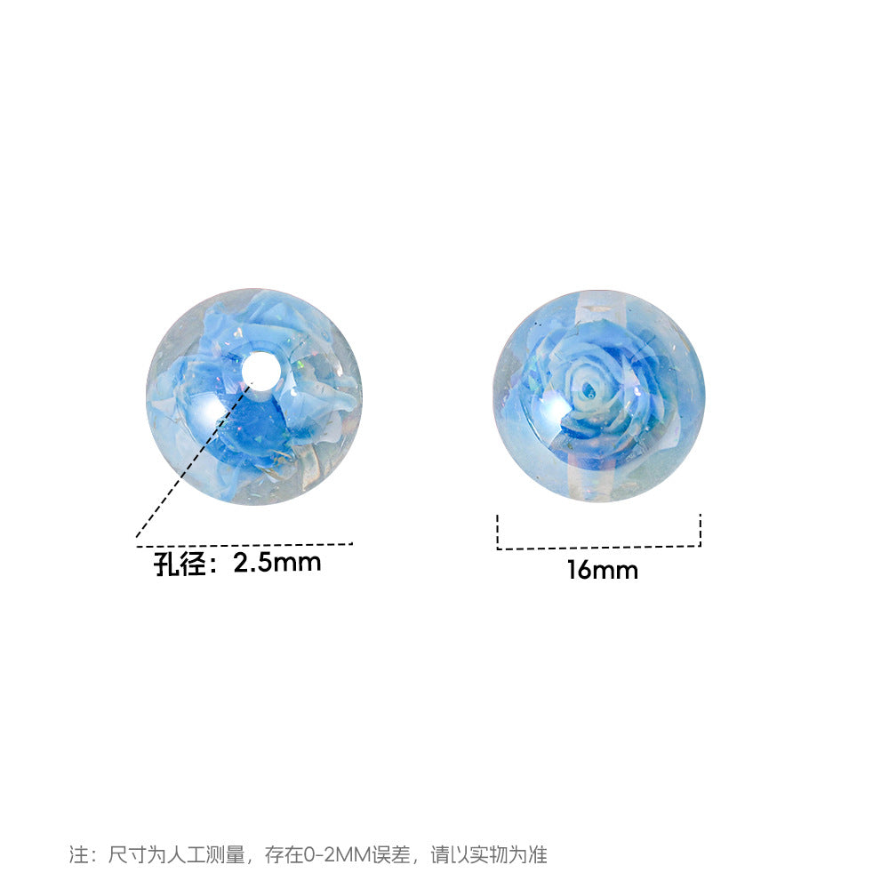 Luminous Day & Night Round Beads