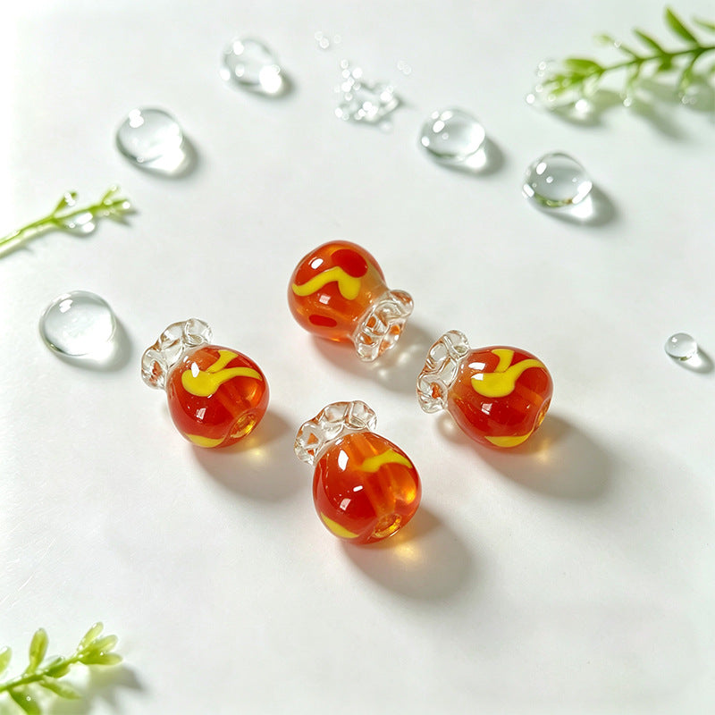 Fish Basket Lampwork Beads