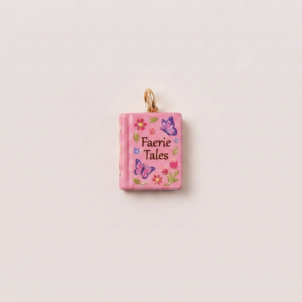 Magic Book Pendant Charms