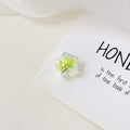 Transparent Two-Tone Acrylic Star Beads