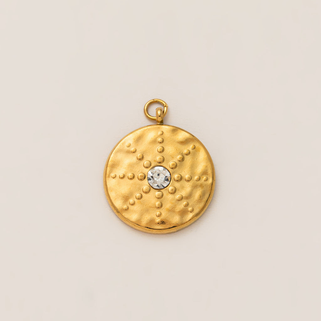Elephant, Lotus & Heart Charms
