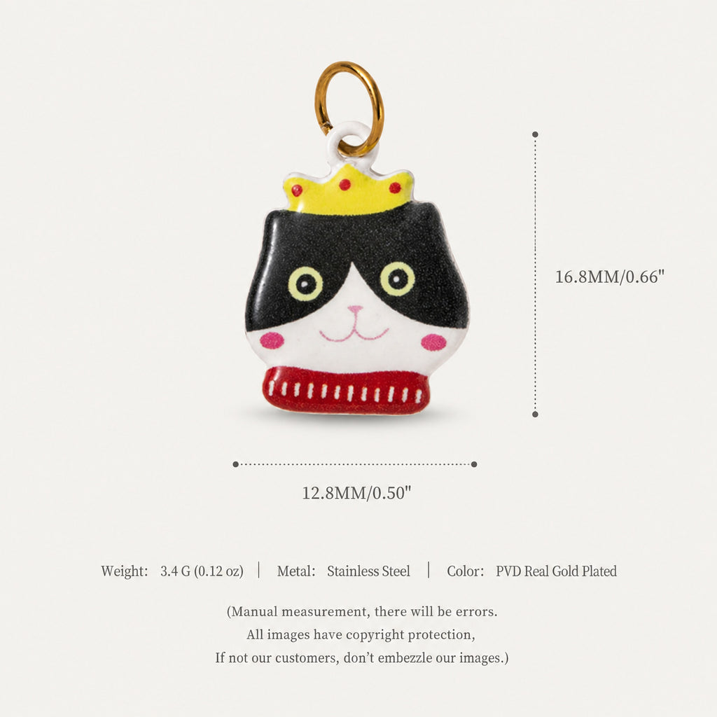 Printed Animal Charms