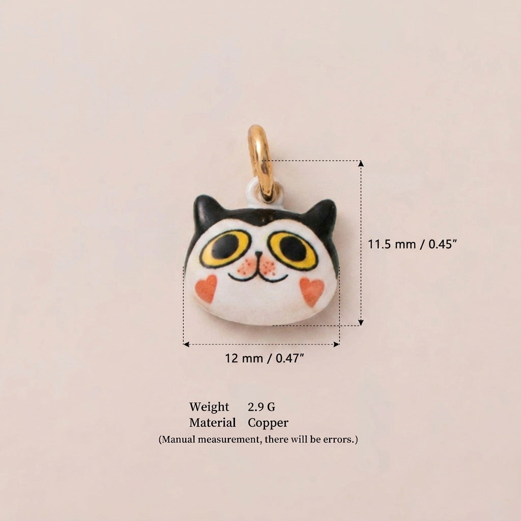 Cartoon Cat Charms