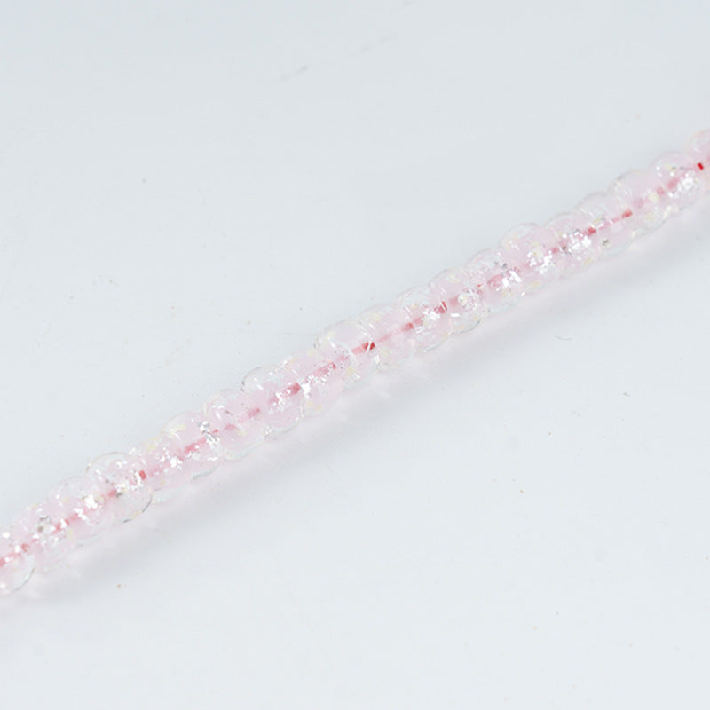 Colorful Powder-Glazed Flat Disc Spacer Beads