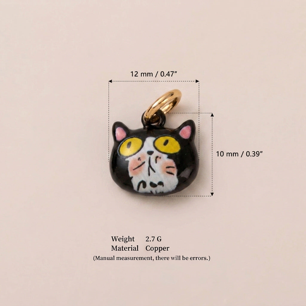 Cartoon Cat Charms