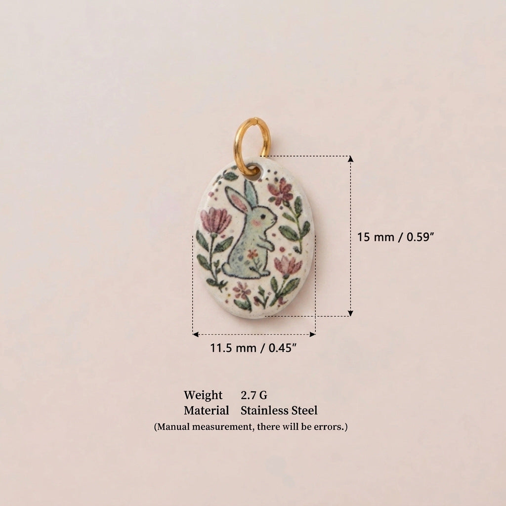 Printed Animal Charms