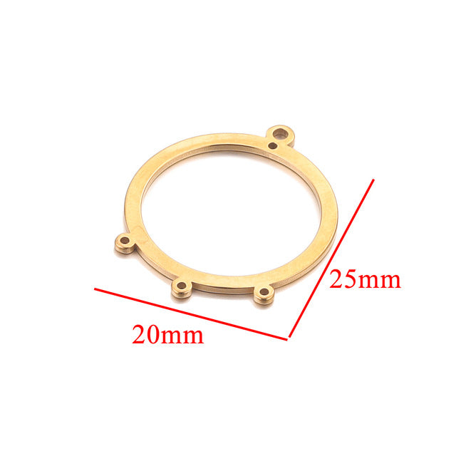 Geometric Earring Connectors