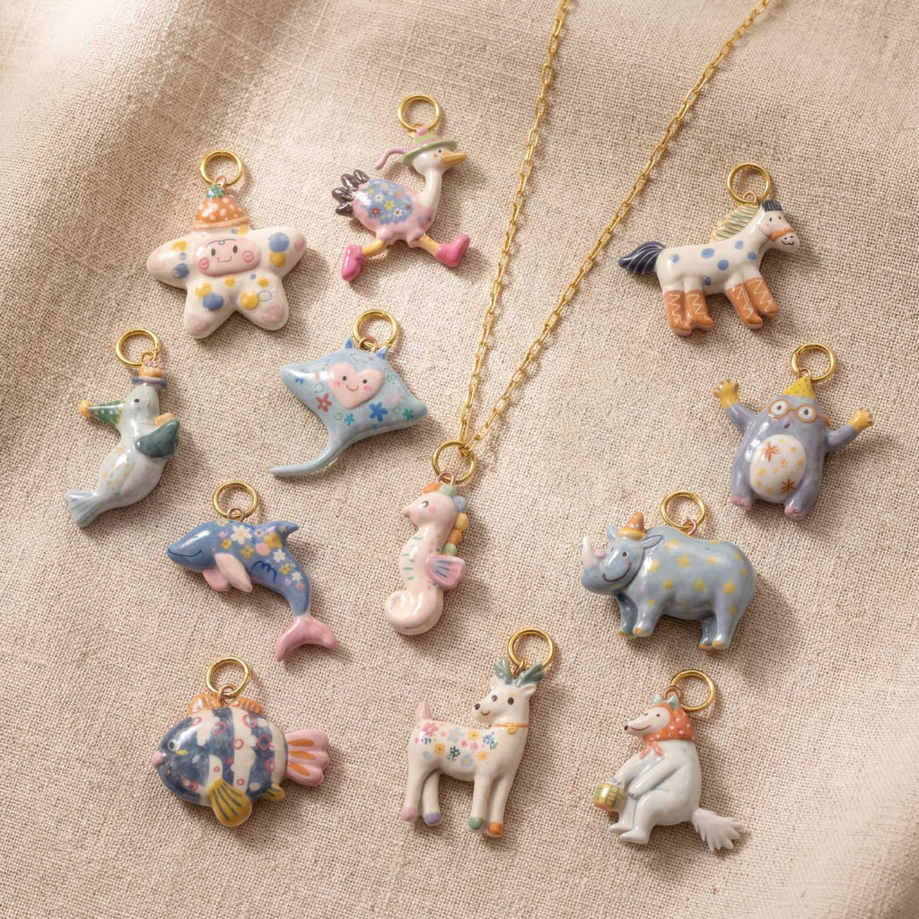 Printed Animal Charms