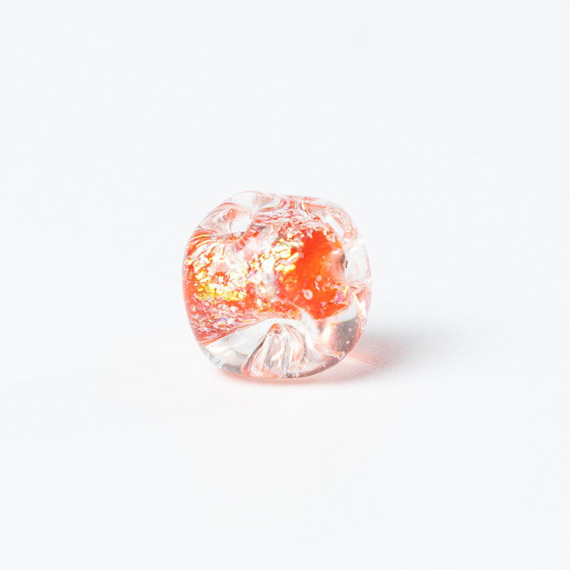 Color Powder Irregular Glazed Beads