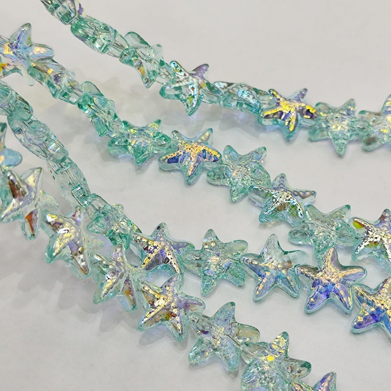 Irregular Smooth Glass Beads