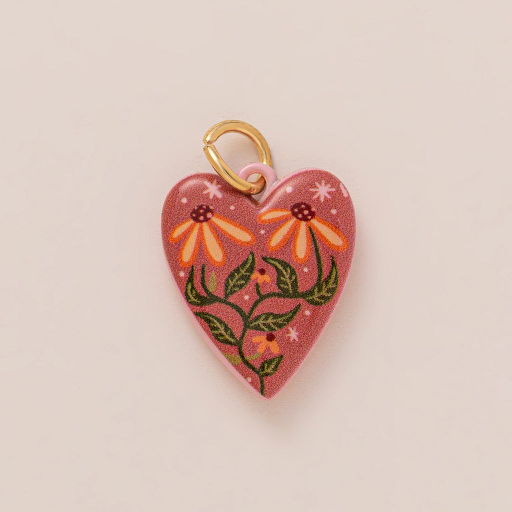 Butterfly, Moon & Heart Charms