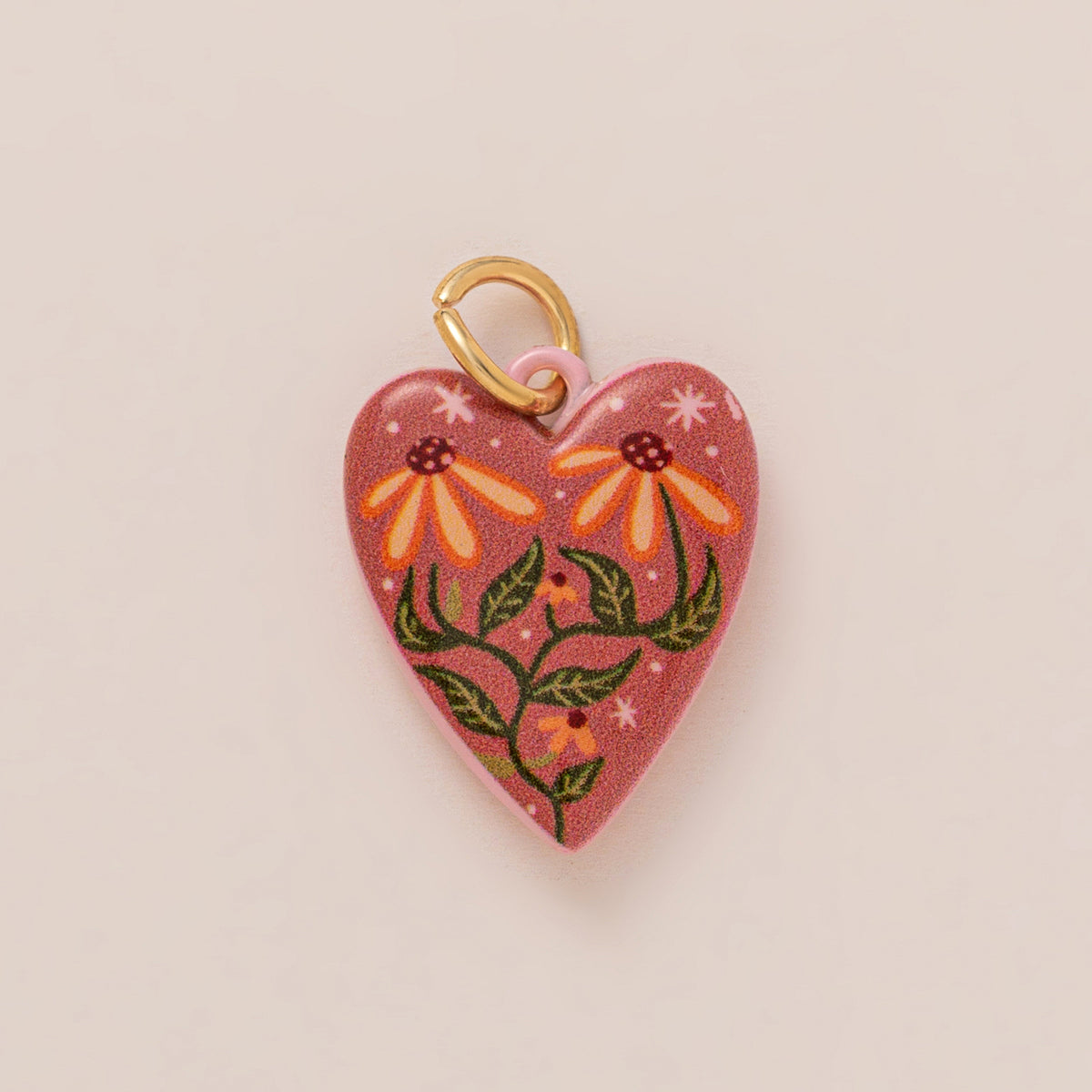 Butterfly, Moon & Heart Charms