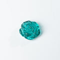 Glazed Rose Flower Beads – Side-Drilled