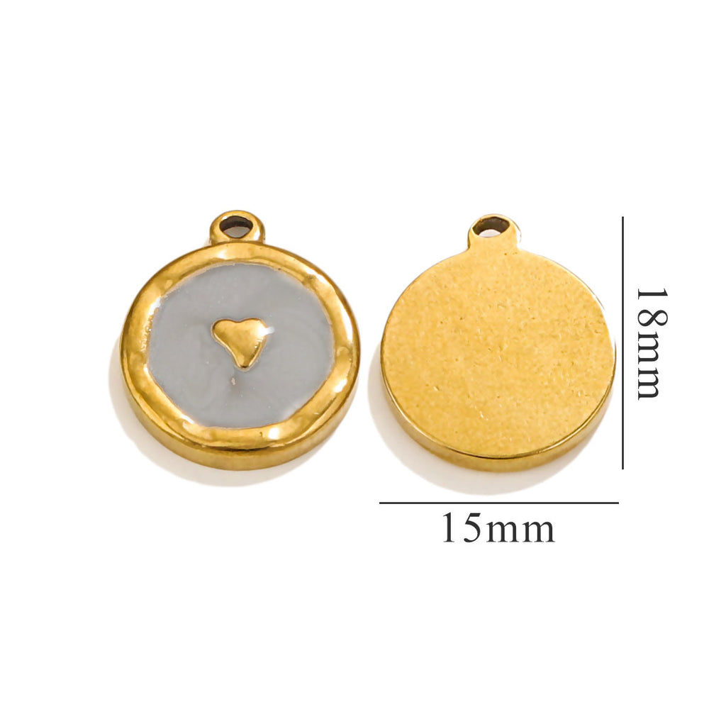 Puffy Heart Charms